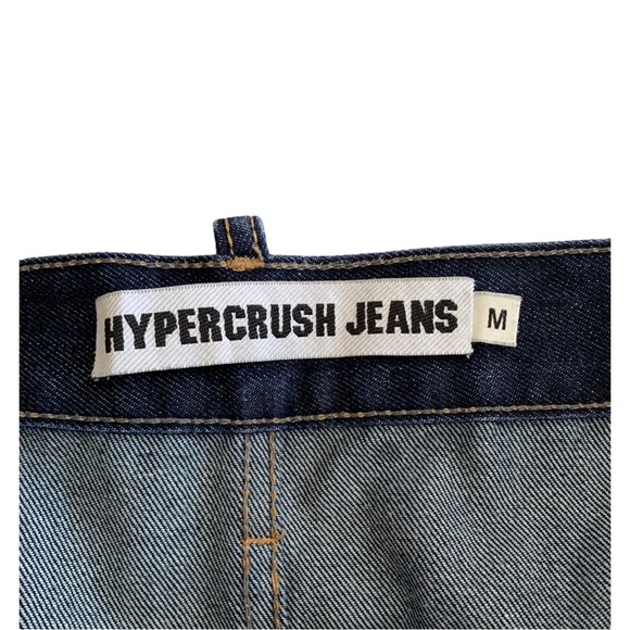 5/$20 Hypercrush blue brown khaki mix denim shorts M - Picture 4 of 7